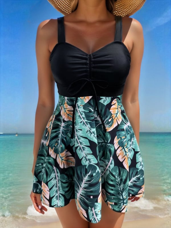 Women's V-Neck Swimsuit